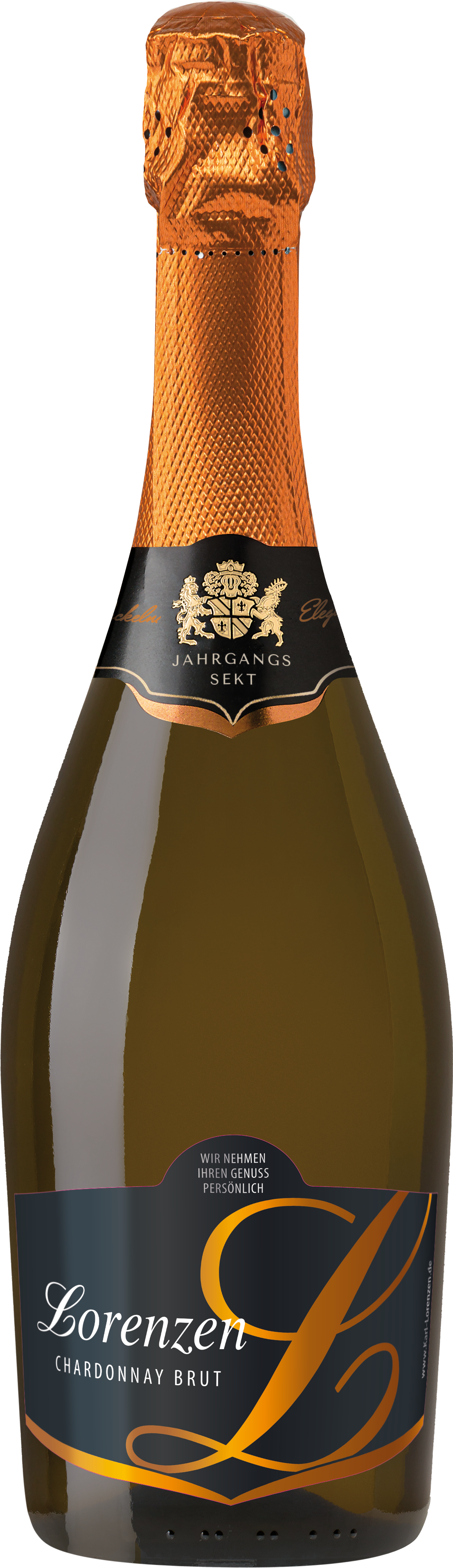 LORENZEN Sekt Chardonnay Brut Jahrgangssekt 0,75 l
