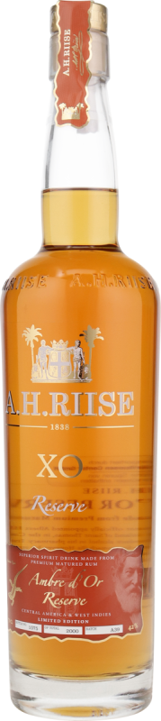 A.H. Riise XO Reserve" Ambre d'Or" 42% vol. 0,7L
