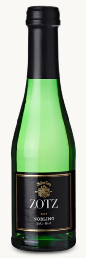 Julius Zotz Sekt Nobling Brut Piccolo Markgräflerland Baden 0,2 l
