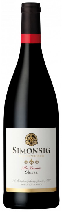 Simonsig "Mr Borio´s" Shiraz W.O. Stellenbosch Südafrika 0,75 l
