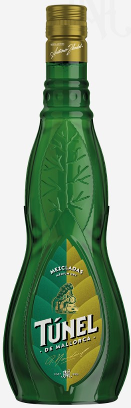 Hierbas Tunel Mezcladas 30% vol. Kräuterlikör mit Anis - Mallorca 0,7 l