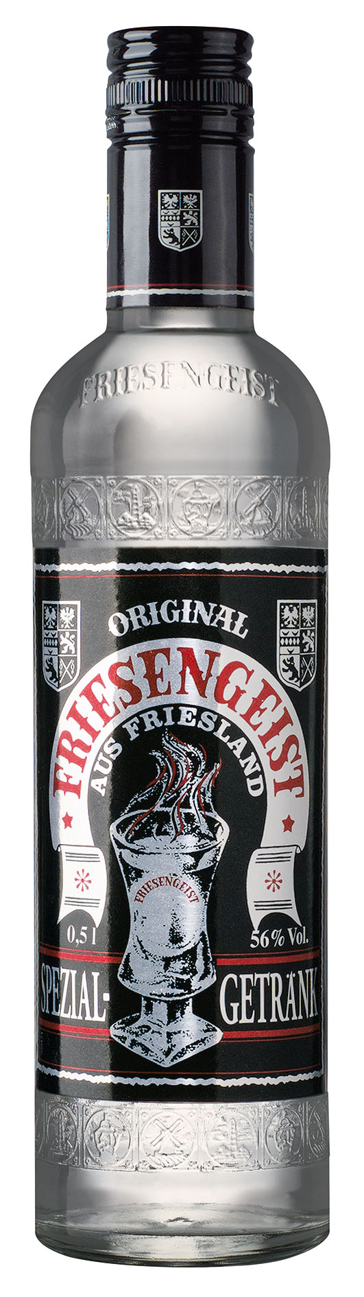 Friesengeist 56% vol. 0,5 l Kräuterlikörspezialität