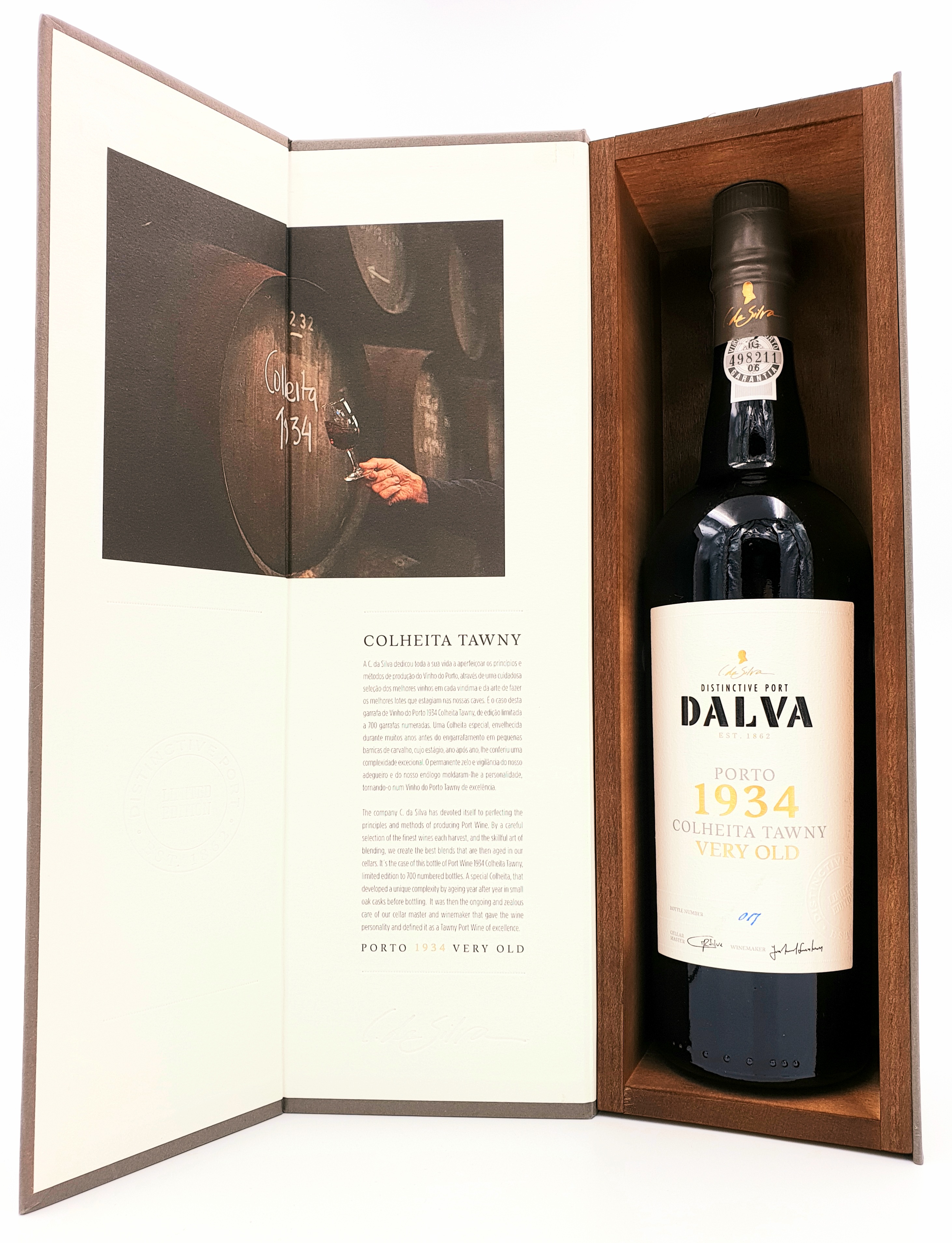Dalva Colheita Tawny Port 1934'er Portwein Limited Edition 20% vol. 0,75 l