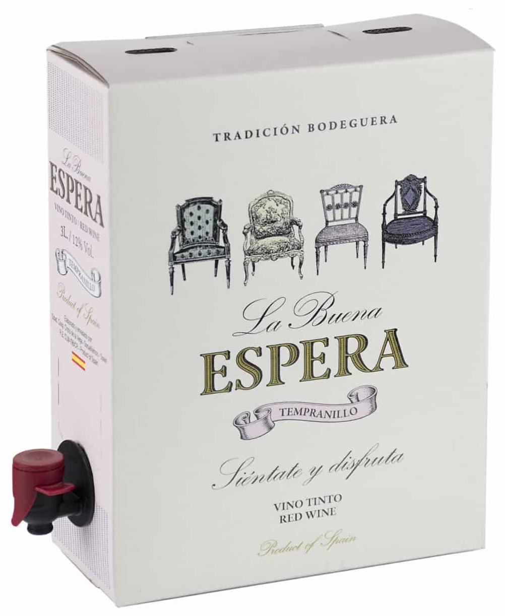 Bodega Cristo de la Vega Buena Espera Tempranillo Bag in Box 3,0 l
