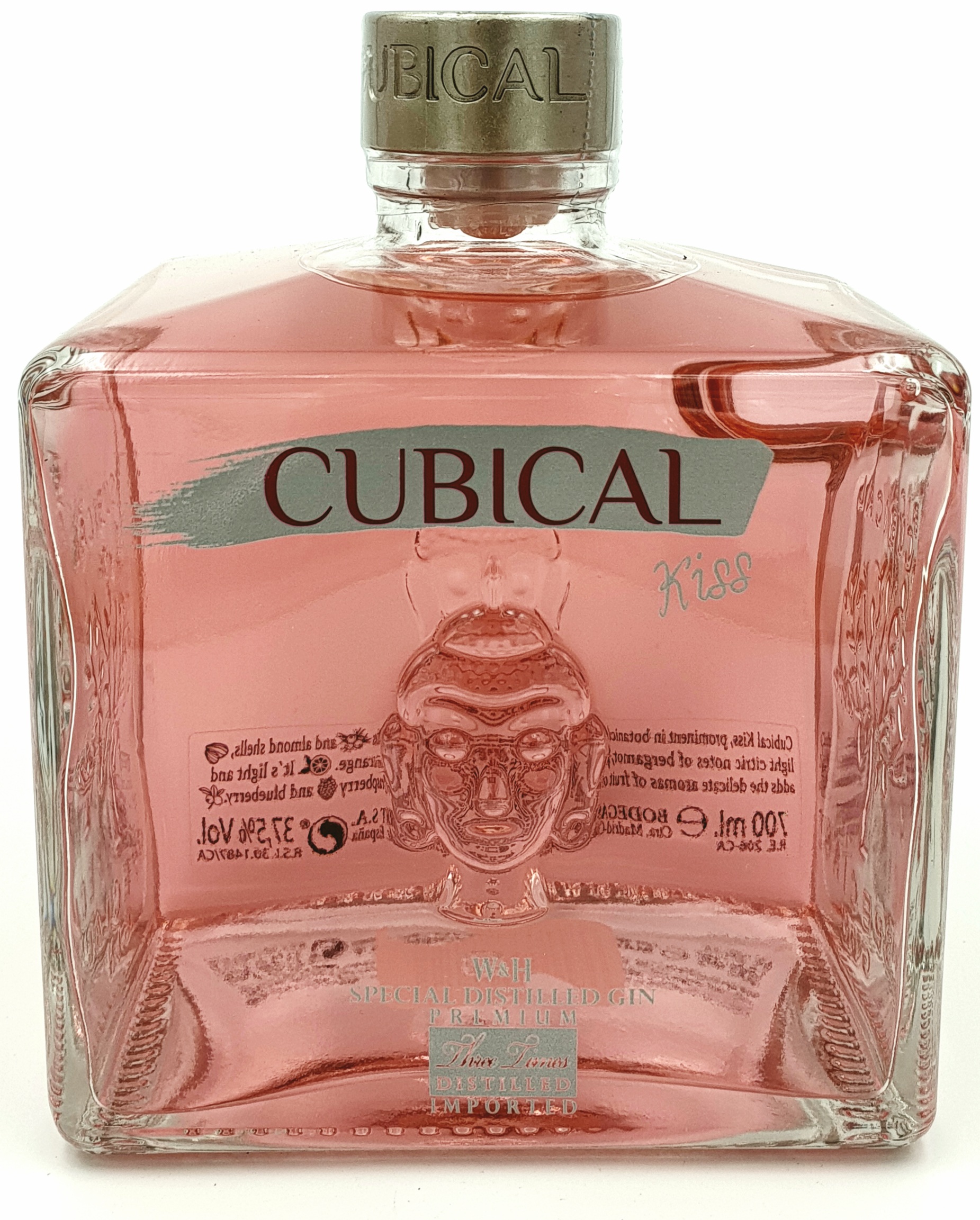 Cubical Premium Special Distilled Gin Kiss 37,5% vol. 0,7l