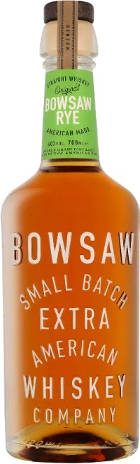 Bowsaw Straight Rye American Whiskey 40% vol. 0,7l