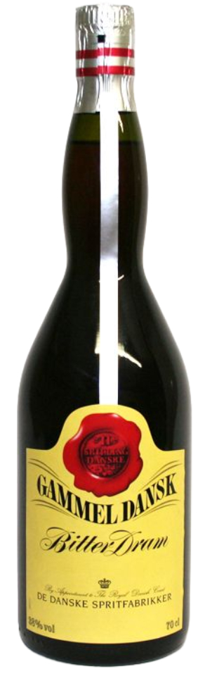 Gammel Dansk Bitter Dram 38% vol. Dänischer Magenbitter 0,7 l