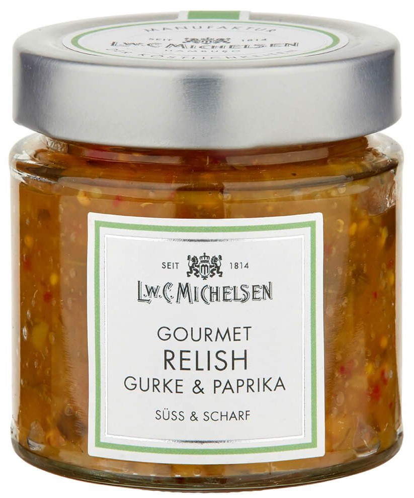 L.W.C. Michelsen Gourmet Relish Gurke & Paprika 215 g