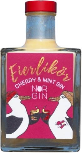 NORGIN Premium Eierlikör Cherry & Mint 22,5% vol. 0,5 l