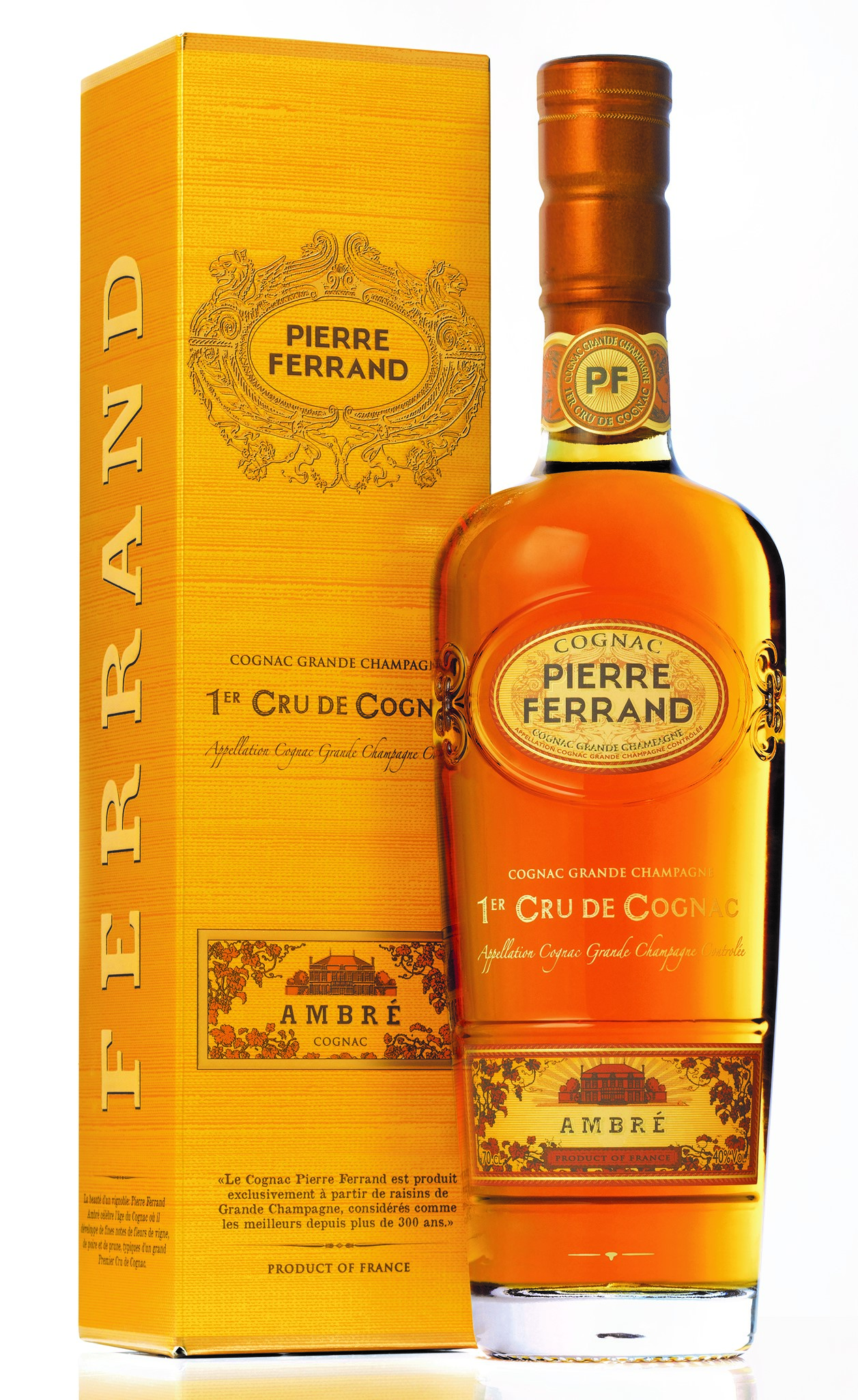 Cognac Pierre Ferrand Ambré Grande Champagne 40% vol. 0,7 l