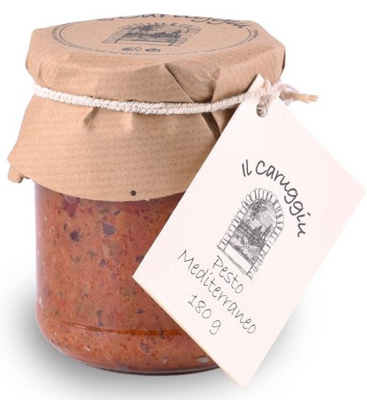 Il Caruggio Pesto Meditérraneo Ligurien Italien 180g