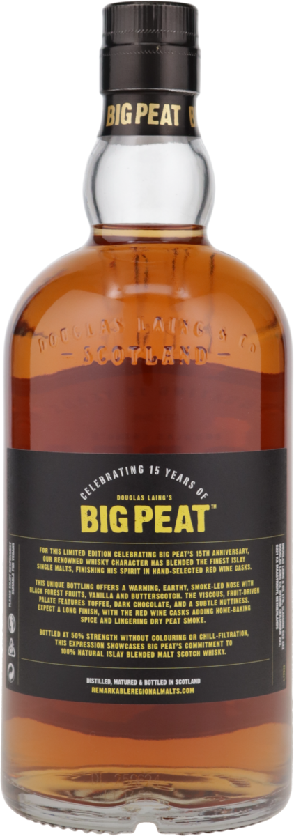 BIG PEAT 15Th Anniversary Edition Blended Islay Malt Whisky 50%vol. 0,7l