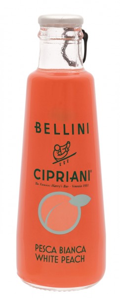 Cipriani Bellini Base Cocktailbasis mit weißem Pfirsich-Pürree Italien inkl. Pfand 0,18 l
