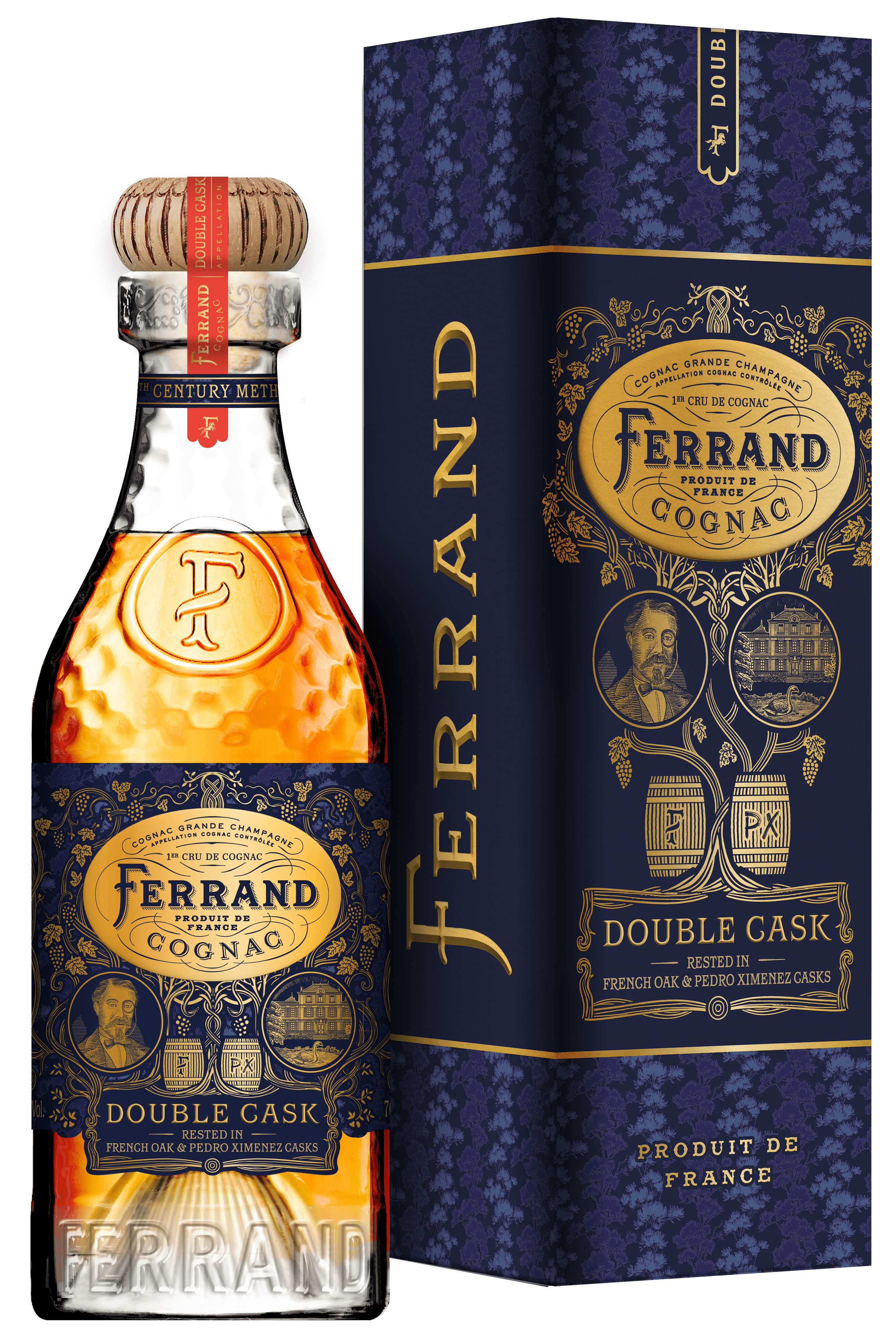 Cognac Pierre Ferrand Double Cask Grande Champagne 42,3% vol. 0,7 l
