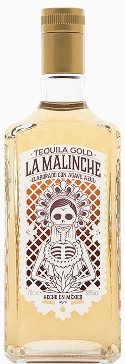 La Malinche Tequilla Gold 38% vol. 0,7l