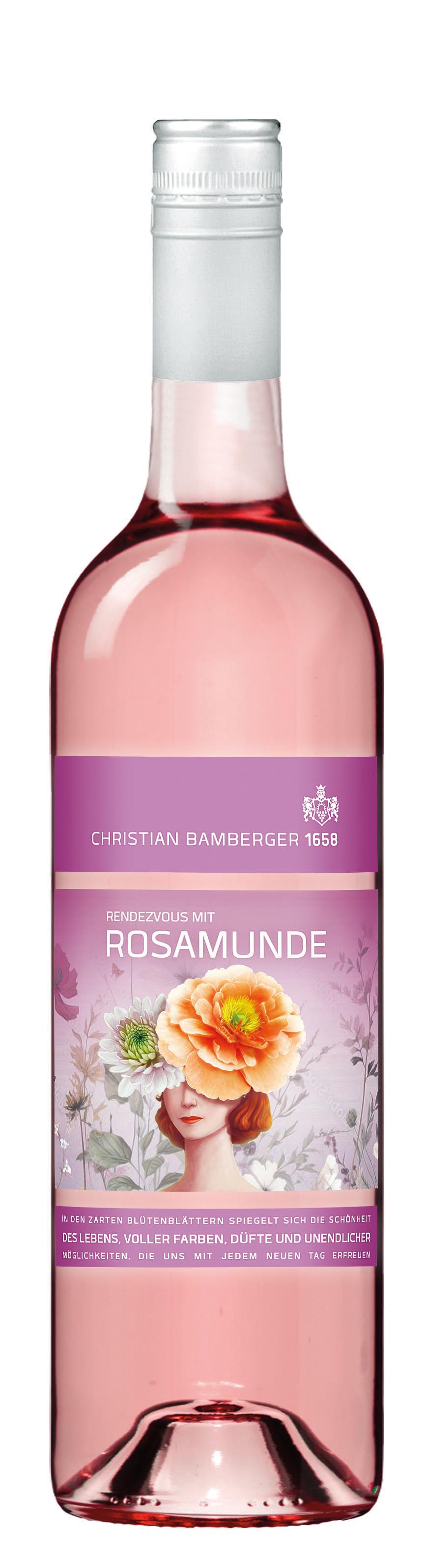Christian Bamberger Rendezvous mit Rosamunde feinherb Nahe 0,75 l