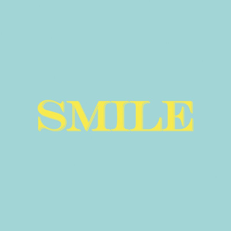 PPD Design Serviette "SMILE" 12,5x12,5cm Stk.