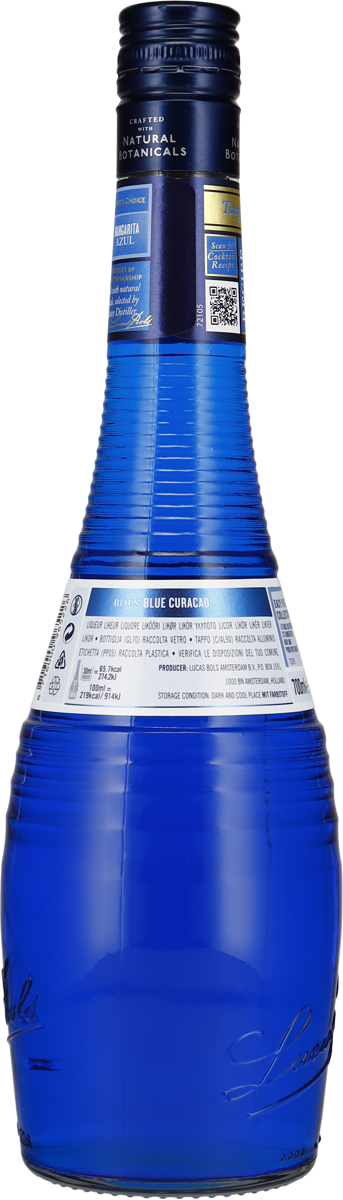 Bols Blue Curacao 21% Vol. 0,7 l