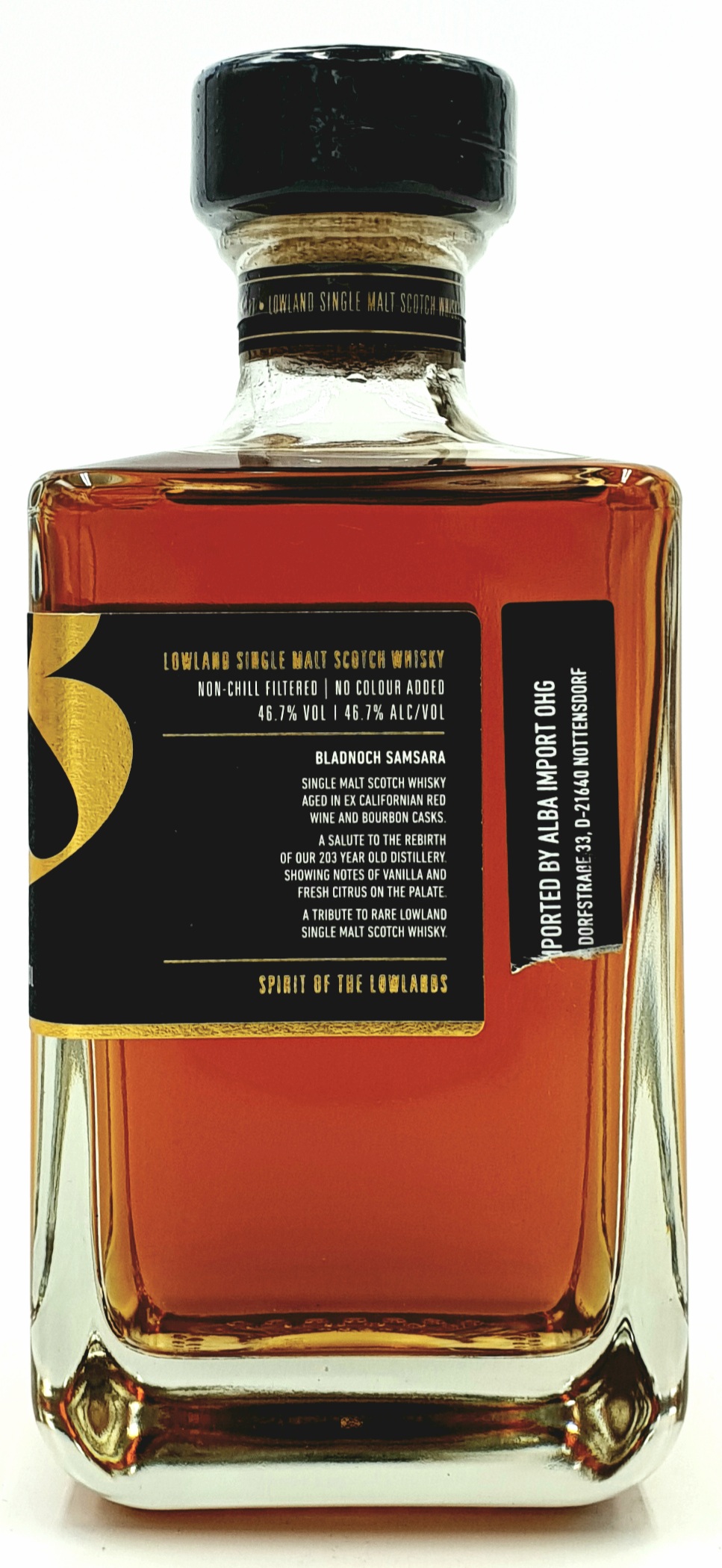 Bladnoch Samsara 46,7% vol. Lowland Single Malt Whisky Scottland 0,7 l