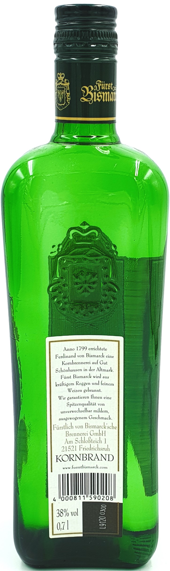 Fürst Bismarck Doppelkorn 38% vol. 0,7 l