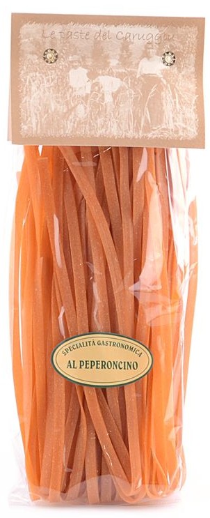 Il Caruggio Tagliatelle al Peperonino Pasta mit Pasta mit Peperoni Ligurien Italien 250 g