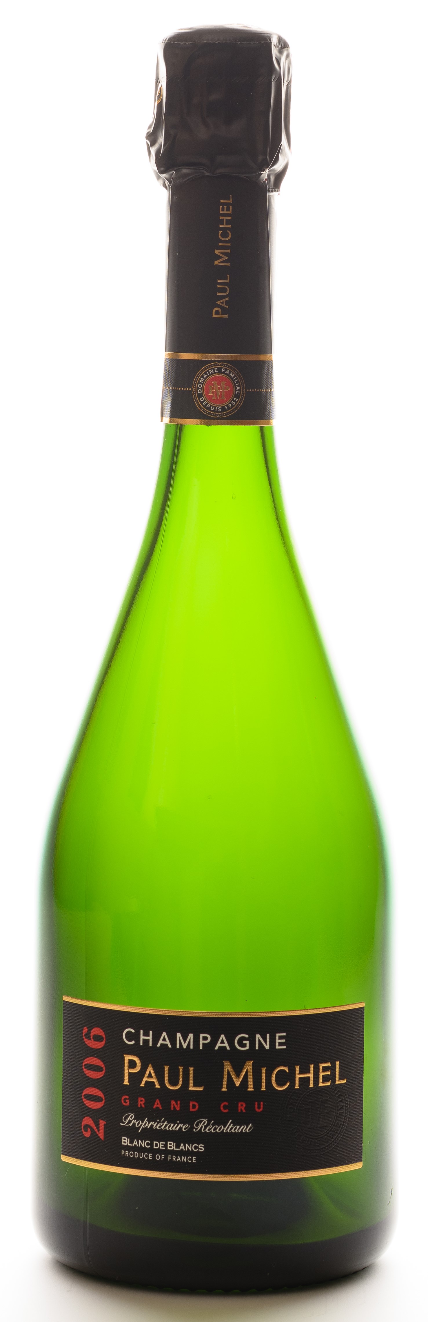Paul Michel Champagner Grand Cru Blanc de Blancs Brut Millésimé 2010 0,75 l