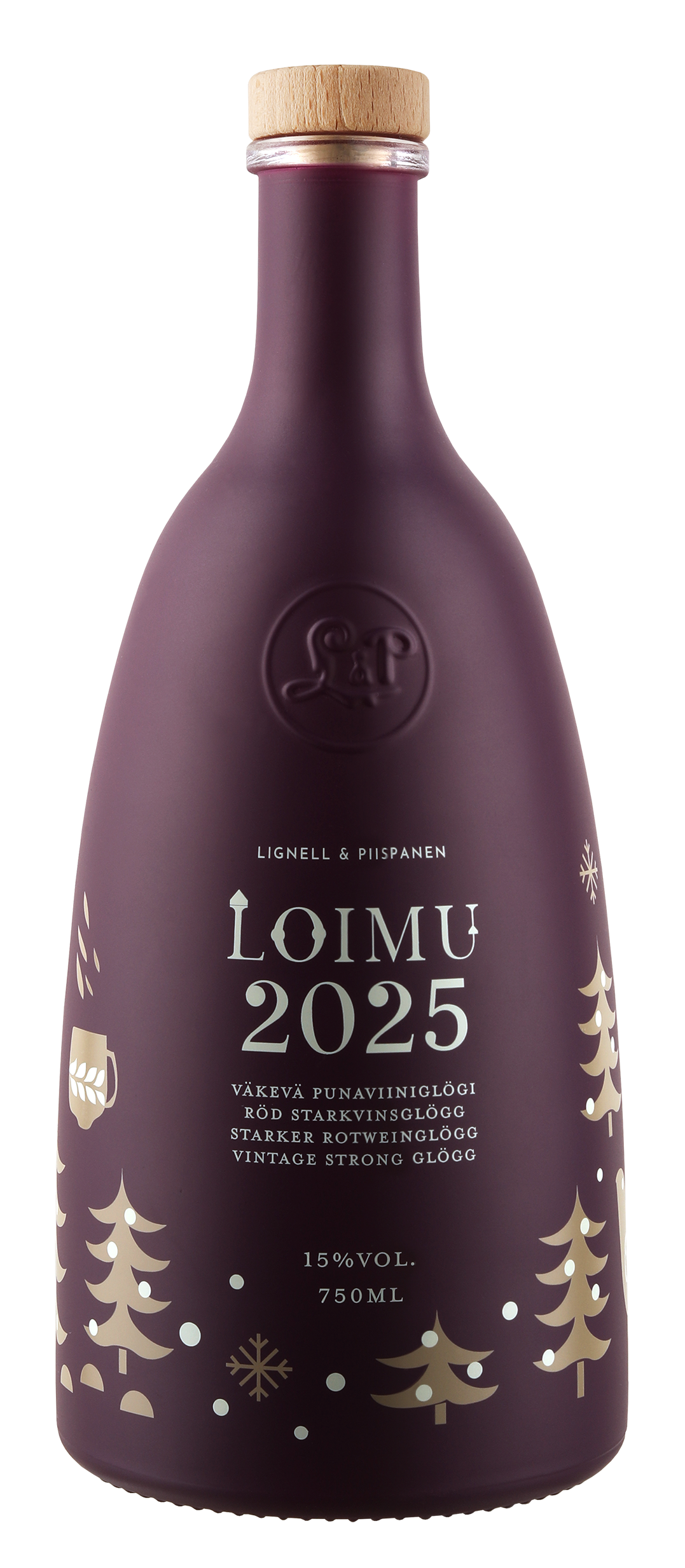 Lignell & Piispanen "Loimu Vintage Strong Glögg" 2025 Glühwein Finnland 15% vol. 0,75 l