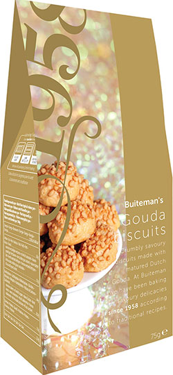 Buiteman Gouda Bicuits mit Gouda Käse 75 g