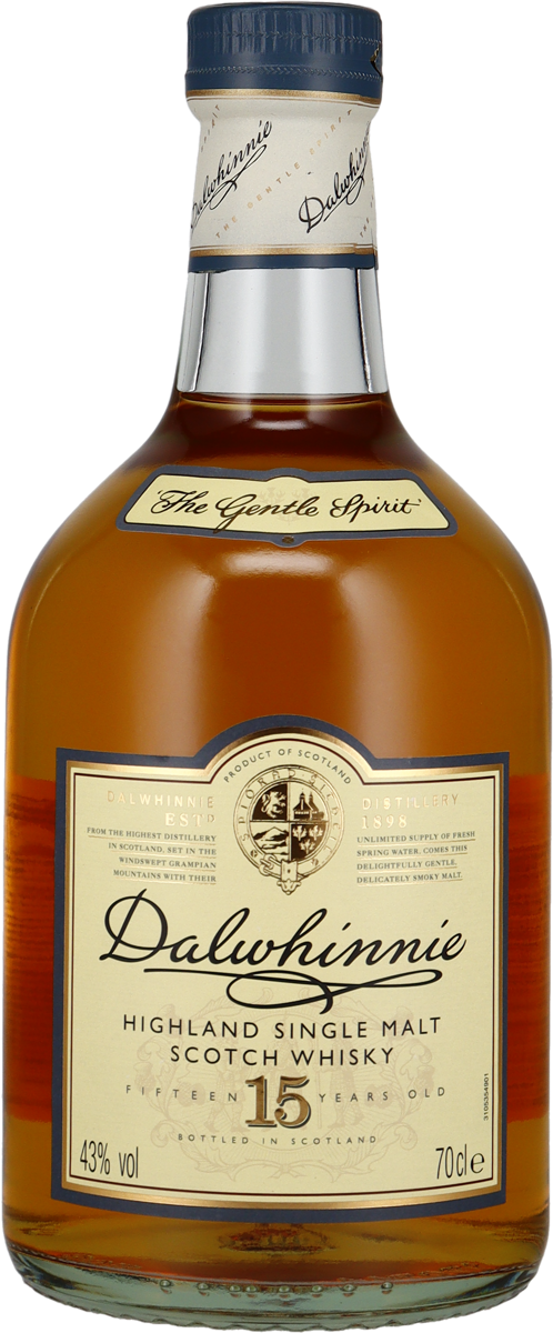 Dalwhinnie 15 Jahre 43% vol. Highland Single Malt 0,7 l