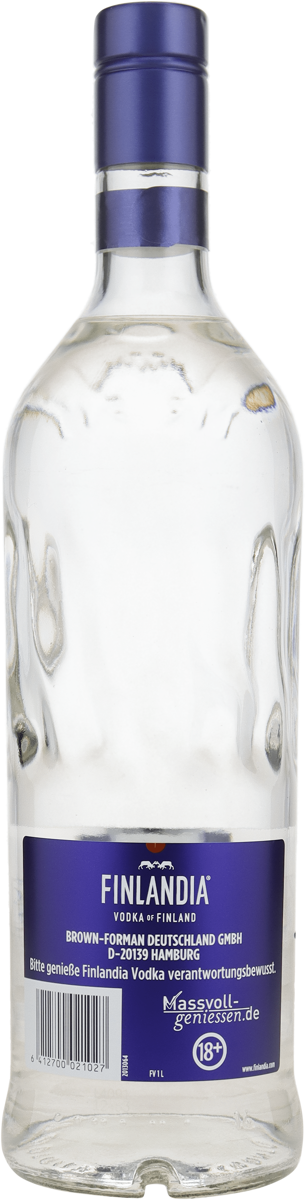 Finlandia Vodka 40% vol. Vodka of Finland 0,7 l