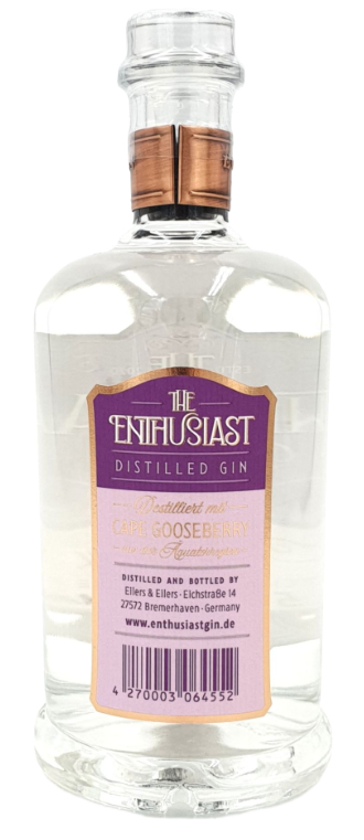 The Enthusiast Gin Cape Berry 45% vol. 0,5l