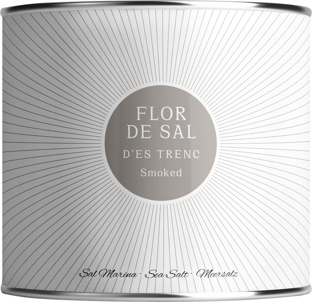 Flor de Sal d'Es Trenc Smoked Metalldose -klein- 90g
