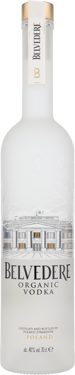 Belvedere Vodka Organic 40% vol. Polen BIO 0,7 l