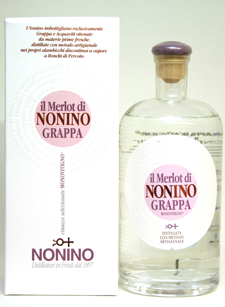 Nonino il Merlot Grappa 41% vol. Grappa Monovitigno, 0,7 l