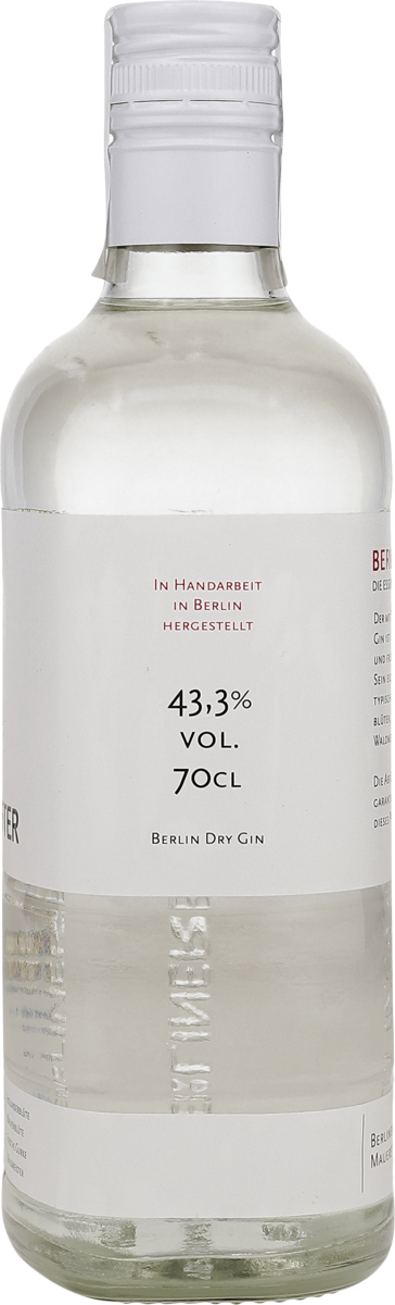 Berliner Brandstifter -Berliner Dry Gin 43,3% vol. 0,7l