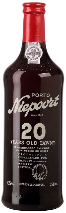 Niepoort Tawny 20 Years Old, Portwein DOC Douro, 0,75 l