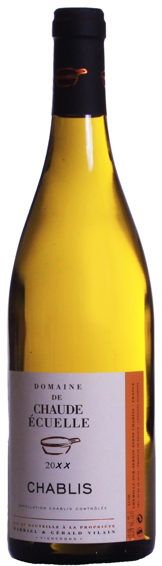Domaine de Chaude Écuelle Chablis AOP Burgund Frankreich 0,75 l