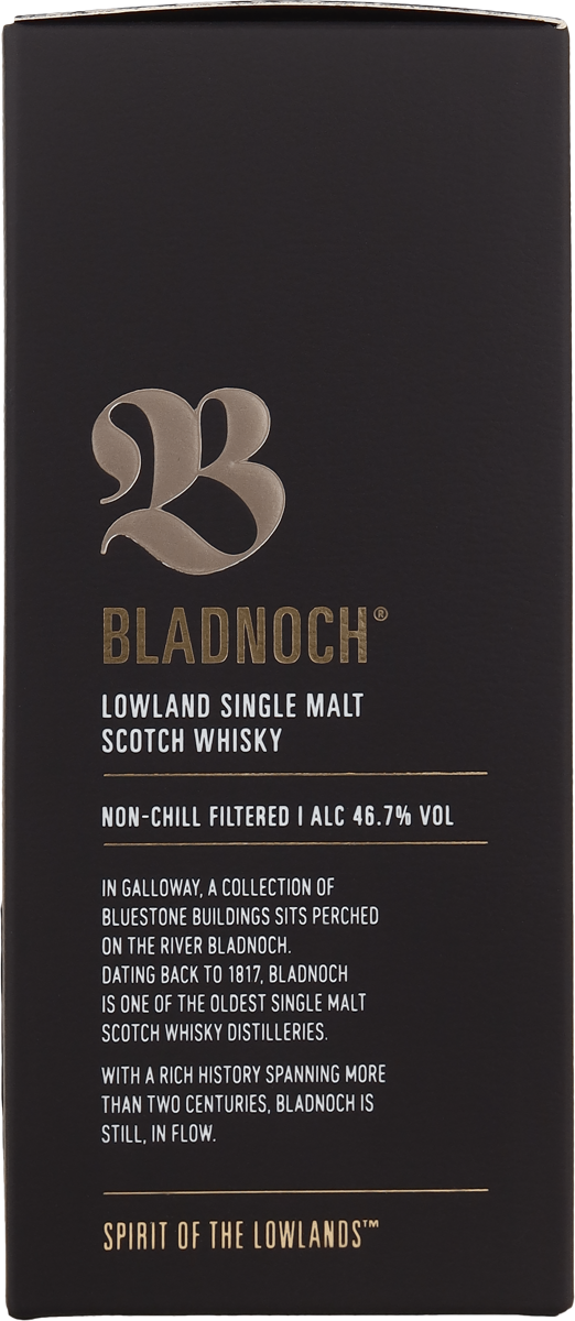 Bladnoch Vinaya 46,7% vol. Lowland Single Malt Whisky  Scottland 0,7 l