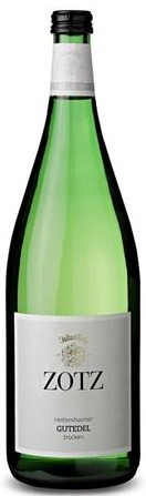 Julius Zotz Gutedel trocken Markgräflerland Baden 1,0l