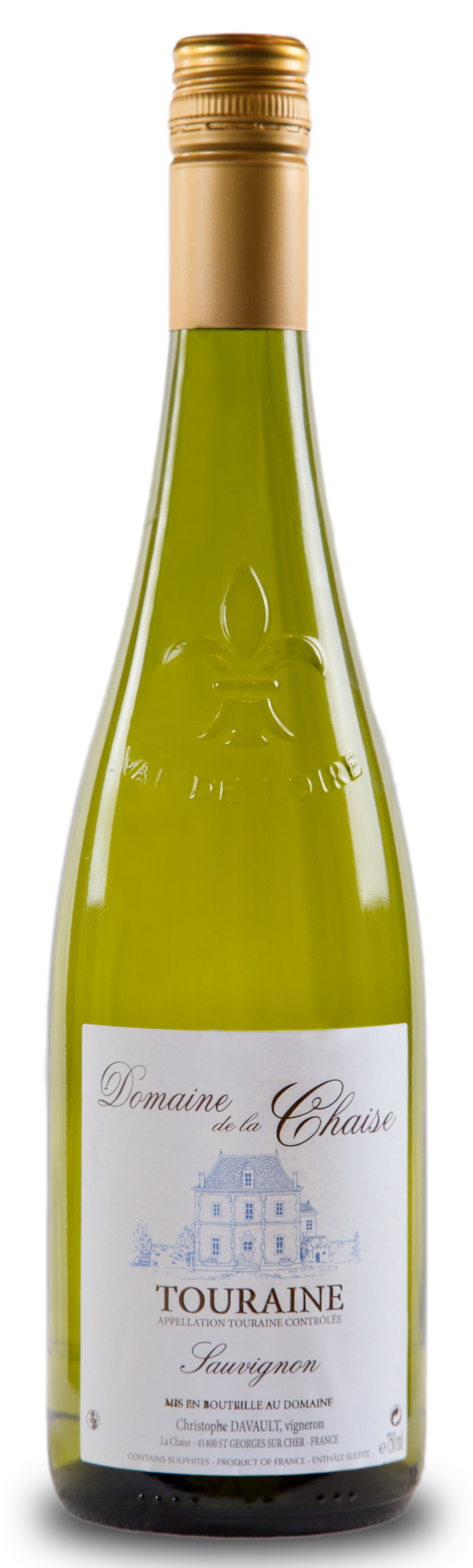 Domaine de la Chaise "Touraine" Sauvignon Blanc AOP Val de Loire Frankreich 0,75 l