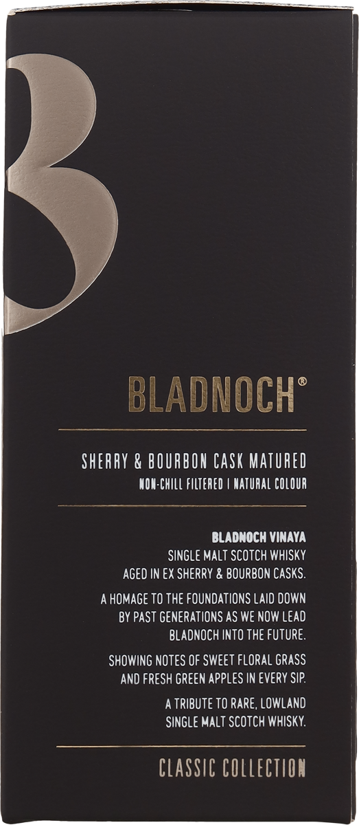 Bladnoch Vinaya 46,7% vol. Lowland Single Malt Whisky  Scottland 0,7 l