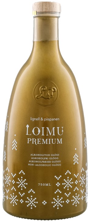 Lignell & Piispanen "Loimu Glögg" Non Alcoholic Glühwein Finnland alkoholfrei 0% vol. 0,75 l