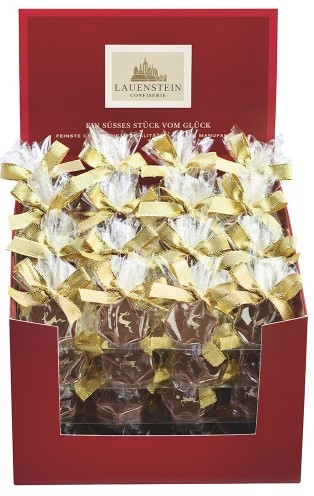Lauenstein Confiserie Weihnachtsstern Marc de Champagne Vollmilch mit Alkohol Stk.