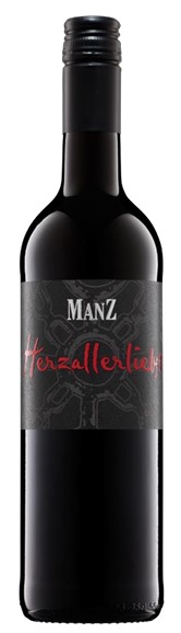 Manz Wein "Herzallerliebst" Rotweincuvée feinherb Rheinhessen 0,75 l
