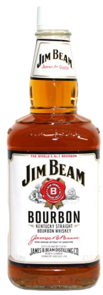 Jim Beam 40% vol. Kentucky Straight Bourbon Whiskey 1,5 l