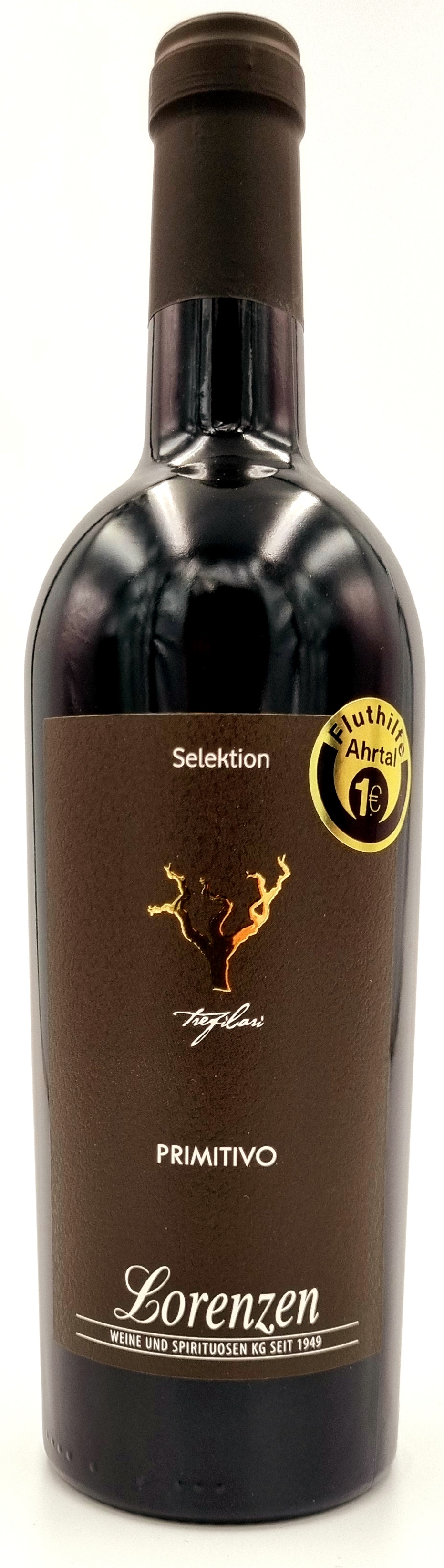 Cantina Sampietrana Trefilari Primitivo "Lorenzen Selektion" IGP Salento Apulien Italien 0,75 l