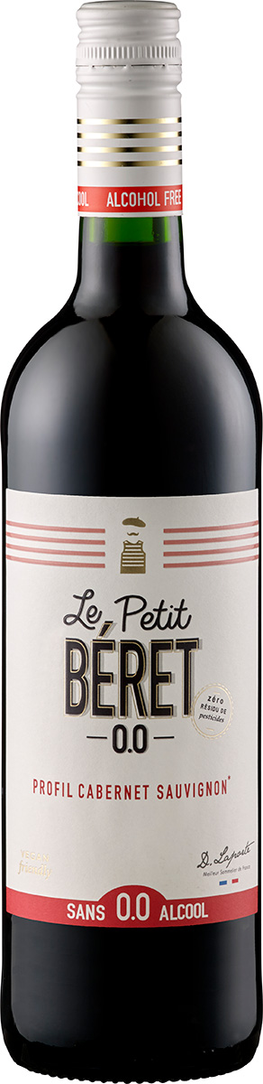 Le Petit Béret Rouge Cabernet Sauvignon alkoholfrei Frankreich 0,75 l