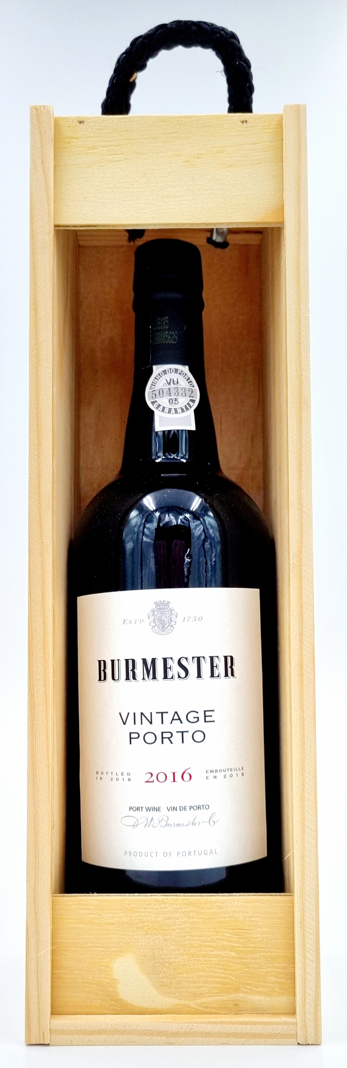 Burmester Vintage Port 2016 20% vol. 0,75l