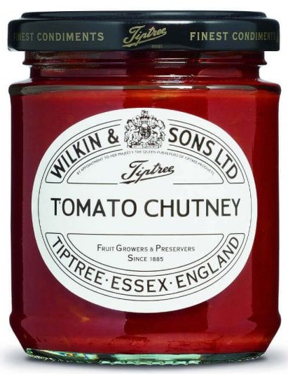 Wilkin & Sons "Tiptree Tomato Chutney" süßliches Tomaten Chutney England 210 g