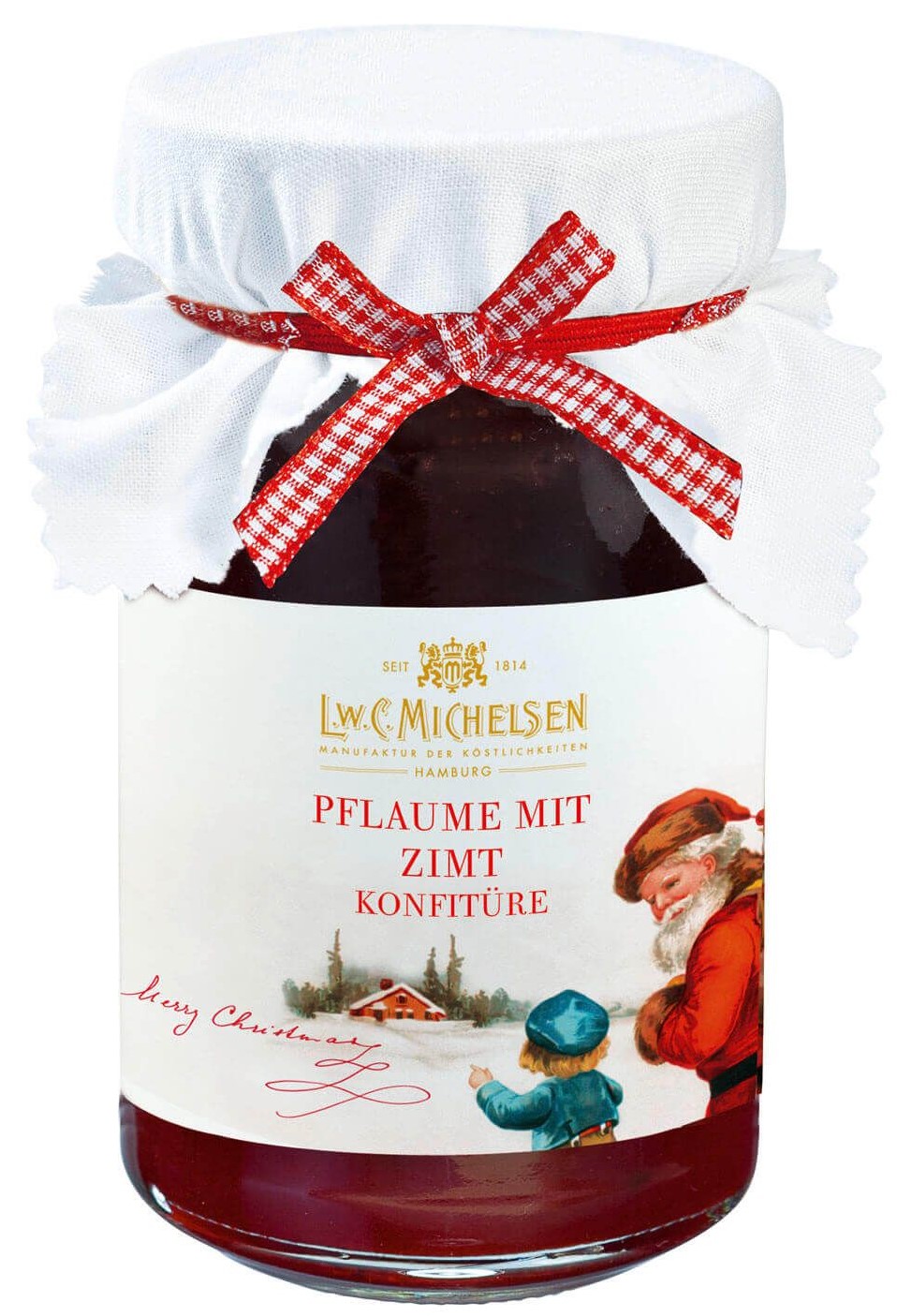 L.W.C. Michelsen Weihnachts-Konfitüre Extra Pflaume mit Zimt 280 g